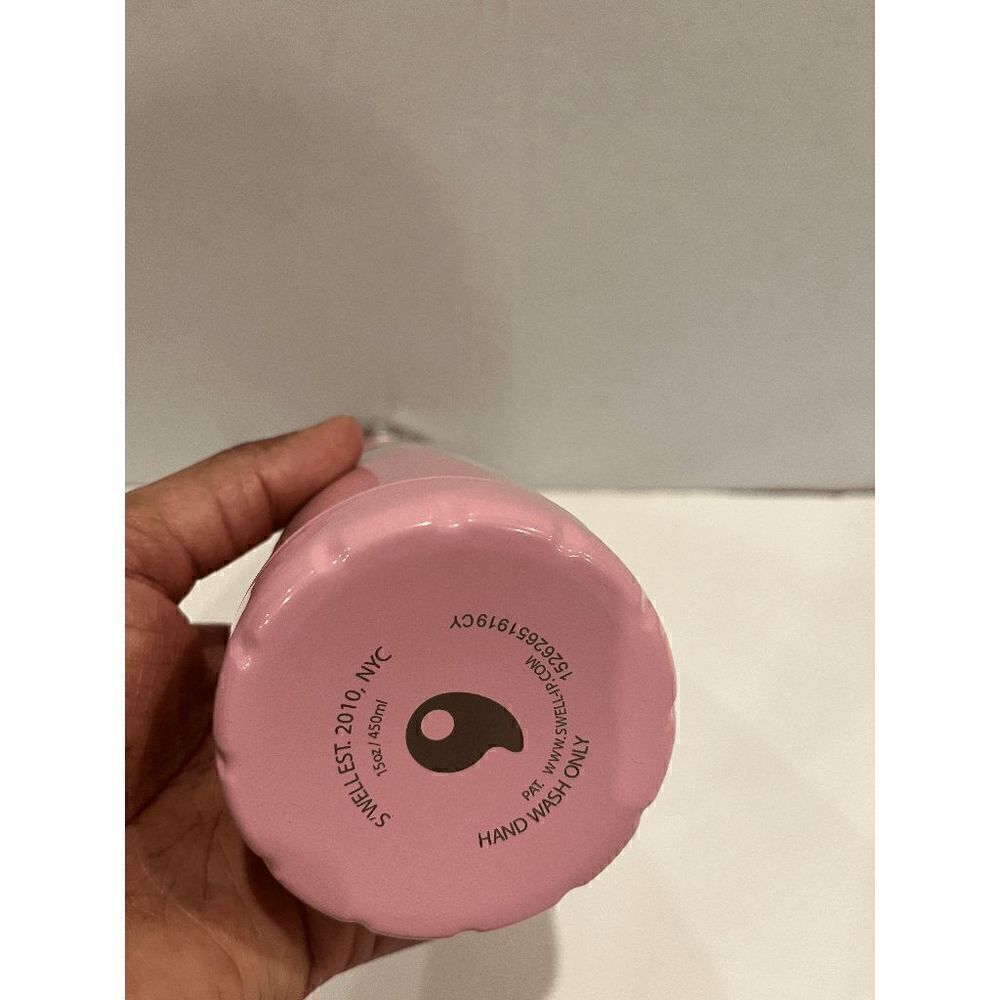 PINK Victoria's secret Sip By Swell Insulated Stainless Water Bottle 15oz Pink G - Picture 3 of 3